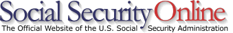 Social Security Online - The Official Website of the Social Security Administration